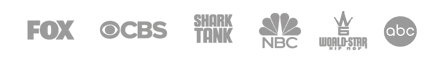 Featured in FOX, CBS, Shark Tank, NBC, World-Star Hip Hop, and ABC